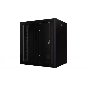 19-Zoll 12U Rack-Wandmontage Pro 600 x 450 x 645mm - Schwarz