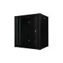 19-Zoll 12U Rack-Wandmontage Pro 600 x 450 x 645mm - Schwarz