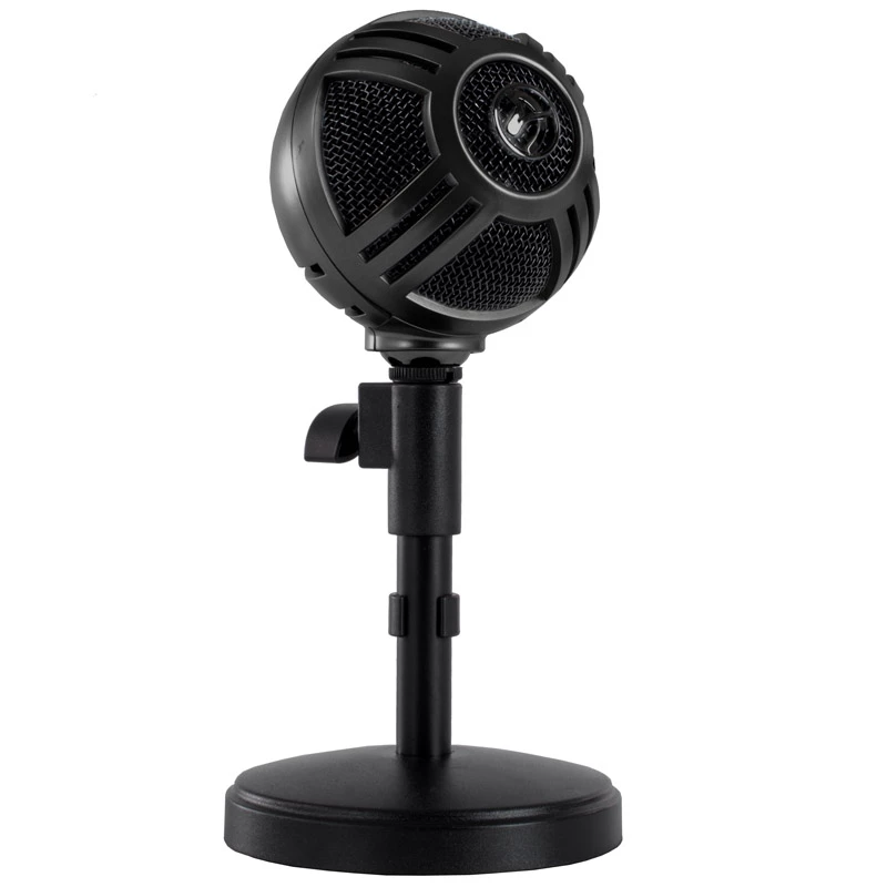 Arozzi Sfera Pro Tischmikrofon, USB - Schwarz