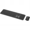 Logitech Signature schlank Combo MK950 - Tastatur-Maus-Set - Kabellos - Bluetooth 5,1 LE - QWERTY - Nordic - Graphit (920-012488)
