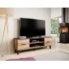 Cama TV stand LOTTA 160 2D2K wotan oak/mat Schwarz