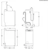 Toplader-Waschmaschine Electrolux EW2TN5261FP, 6 kg, 1200 U/min, 42 l Trommel, weiß