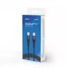 USB-C-zu-USB-C-Kabel SAVIO CL-159 1 m, USB 2.0 (480 Mbit/s), schwarz, 2,1 A