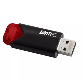 USB-Flash-Laufwerk Emtec 16 GB USB Typ-A 3.2 Gen 2 Schwarz Rot
