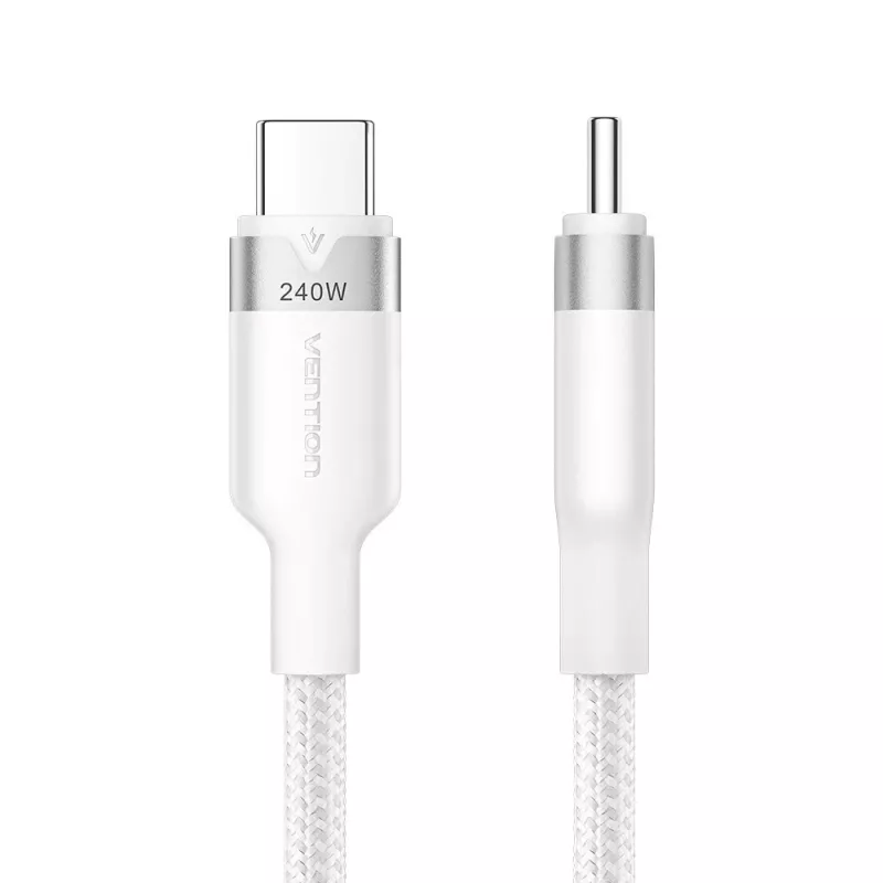 USB-C auf C 2.0 Vention PD 3.1 5A 240W 2m WH Kabel