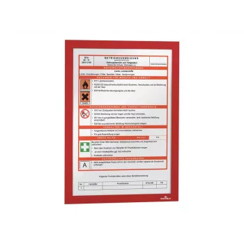 Magnetrahmen A4 Durable 4872-03 Rot