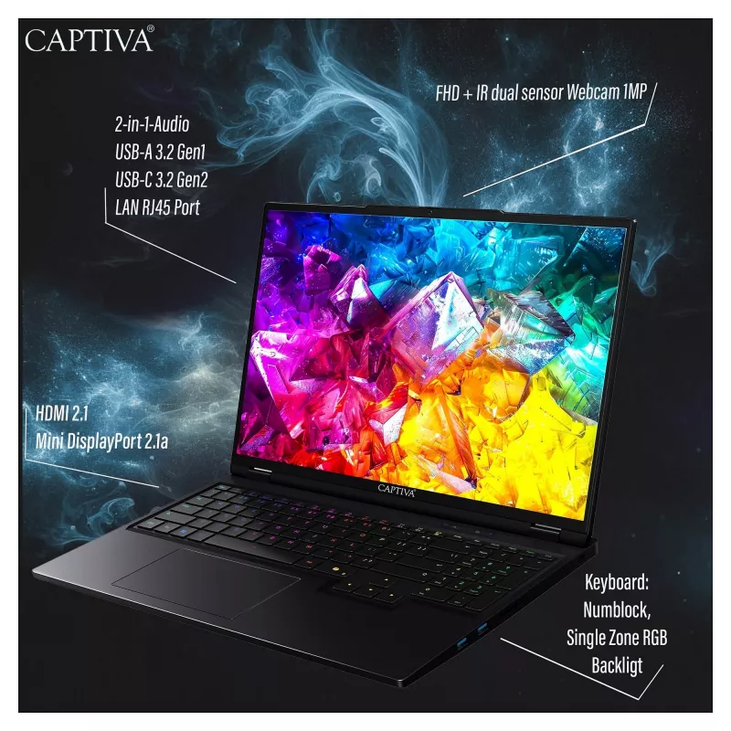 Laptop Captiva CAPTIVA 95074, Modell 95074
