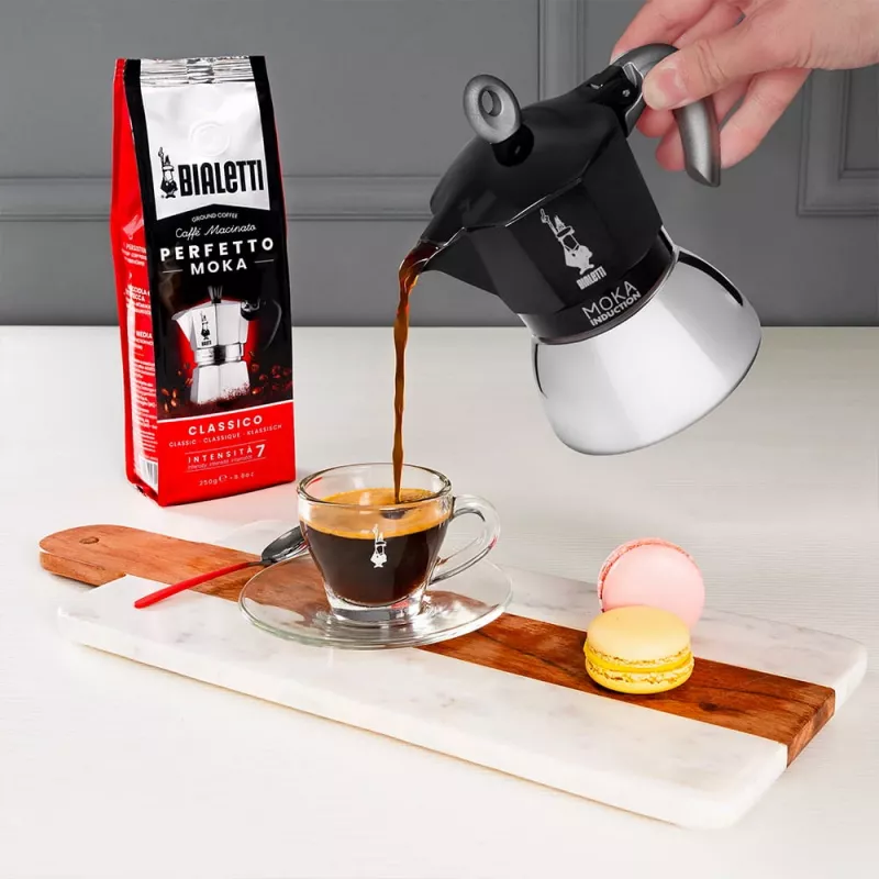 Bialetti Moka Induction Moka-Kanne 6 Tassen