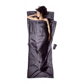 Cocoon TravelSheet Rechteckiger Schlafsack Seide Grau