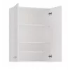 Topeshop POLA MINI DD weißer Badezimmerschrank Weiß