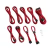 CableMod C-Series PRO ModMesh Kabelset für RMi/RMx/RM (Black Label), Rot