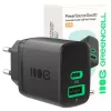Ladegerät Green Cell PowerSource Duo30 – 1× USB-A, 1× USB-C, 3A