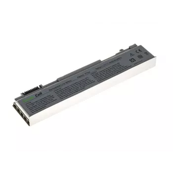 Laptop-Akku Green Cell DE09 für DELL Latitude E6400 E6410 E6500, Li‑Ion 4400 mAh, 11,1 V, 6 Zellen, silber