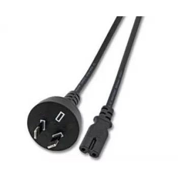 Microconnect PE030718AUSTRALIA Netzkabel Schwarz 1,8 m C7-Kupplung