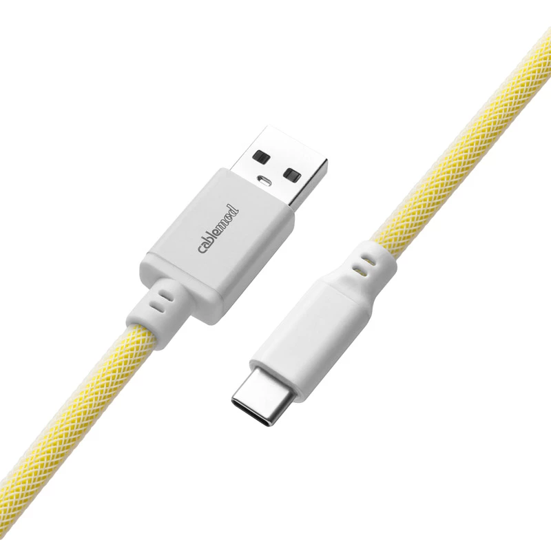Cablemod CM-CKCA-CW-YW150YW-R USB-Kabel 1,5 m USB A USB C Gelb (CM-CKCA-CW-YW150YW-R)