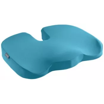 Leitz Ergo Cosy Sitzkissen, Sitzkissen, Universal, Blau, Keilförmig, Monochromatisch, Reißverschluss
