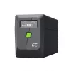 Green Cell USV Line-Interactive 6,5 kVA, 360 W, 2 AC-Ausgänge, 12 V 7 Ah VRLA, USB, Tower, schwarz