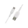 USB-Kabel Belkin CAB001BT2MWH 2m USB A auf USB C Weiß