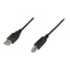 Digitus ASSMANN - USB-Kabel - USB Typ A, 4-polig (M) - USB Typ B, 4-polig (M) - 50 cm (USB/USB 2.0) - Schwarz (AK-300105-005-S)
