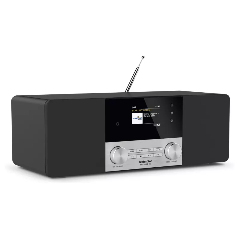 Personal Radio TechniSat DigitRadio 4 C Schwarz Silber