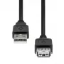 USB-Verlängerungskabel ProXtend USB2AAF-0005 – 5 m, USB-A-Stecker auf USB-A-Buchse, schwarz