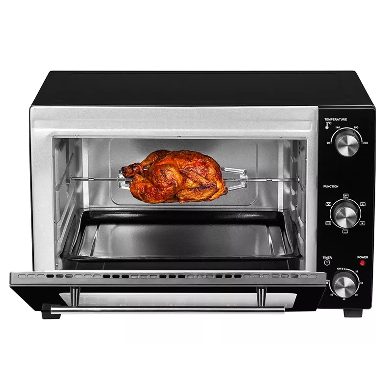 LAFE HeatMaster PIW-005 Elektrobackofen, 48 L, 1800 W, Umluft, Drehspieß