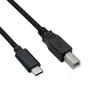 ROLINE USB 2.0 Typ C Kabel, C - B, ST/ST, schwarz, 3 m (11.02.8337)