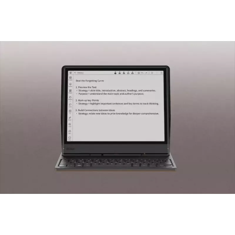 Onyx Boox Note Air 5 C Magnetische Hülle mit Tastatur, Braun, OCV0520R