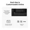 Mechanische Full-Size-Tastatur Keychron V6 Ultra 8K — QWERTY, Bluetooth, RGB, Schwarz