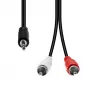 Audiokabel ProXtend M32XRCA-005 — 3‑polig auf 2×Cinch, 5 m Länge