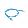 Lanberg PCU6-20CC-0100-B Cat6 U/UTP Patchkabel, 1 m, Blau, 10 Stück