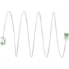 Ultra-Flexibles Cat.8.1-Patchkabel schlank, U/FTP (Weiß, 5 Meter, extrakurzer Stecker)