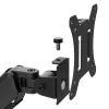 Maclean Monitorhalterung, Gasfeder, 17-32, 2-10kg, schwarz, MC-133