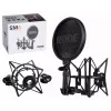 RODE SM6 Stoßdämpferhalterung mit Popfilter, Schwarz