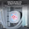 Display Corsair Nautilus RS Flüssigkeitskühlsystem Weiß 78mm