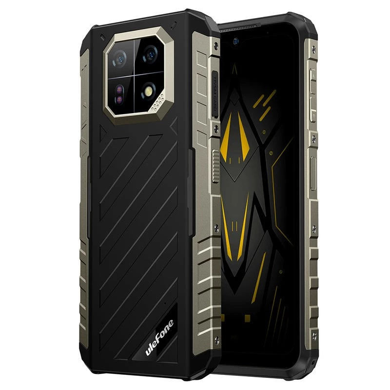 Ulefone Armor 22 16,7 cm (6,58) Android 13 4G USB Typ-C 8 GB 128 GB 6600 mAh Schwarz