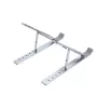 Unitek OT155SL faltbarer Laptopständer, Aluminium, Silber