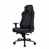 Arozzi Soft Fabric/Metal/Aluminium | Gaming-Stuhl | Vernazza Soft Fabric | Pure Black
