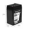 UPS-Batterie Versiegelte Blei-Säure Green Cell AGM6V5AH-J 6 V 5 Ah