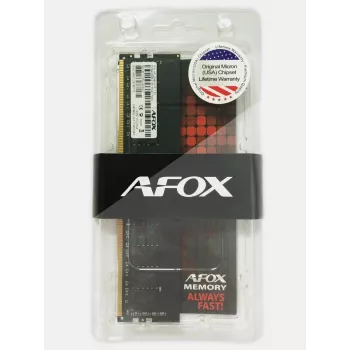 DDR4 UDIMM RAM AFOX 8GB 2133 MHz, 1 x 8GB, CL15, 1,2V, ungepuffert, Dual-Channel-fähig