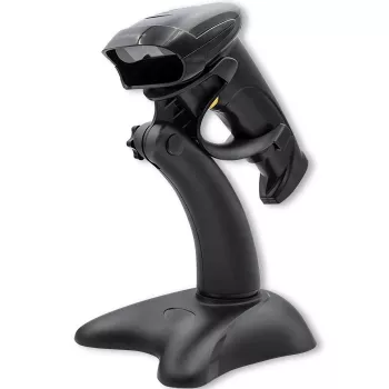 Barcode-Scanner-Ständer QOLTEC 50855 höhenverstellbar mit stabiler Basis