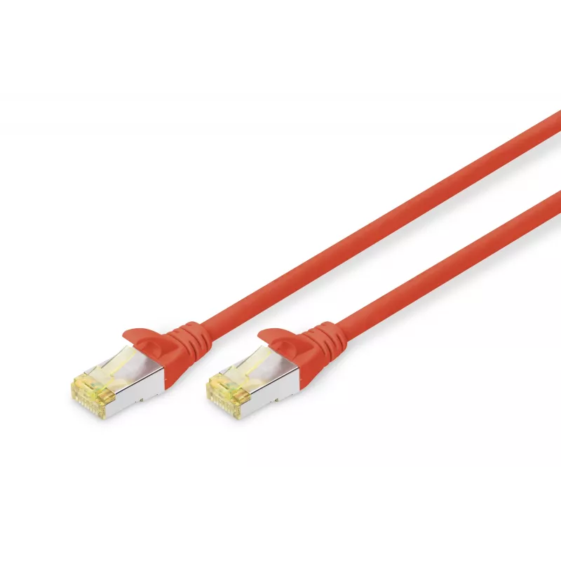 Netzwerkkabel Digitus CAT 6A S/FTP RJ-45 Cat6a 2m Rot