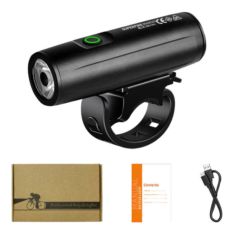 Fahrradlampe Superfire BL14 — 400 lm, 3 Modi