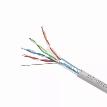 Gembird CAT5e FTP 100m Netzwerkkabel Grau F/UTP (FTP)