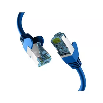 EFB-Elektronik RJ45 Patchkabel mit Cat.7 Rohkabel Rohkabel Blau 1m S/FTP PIMF Netzwerkkabel LAN DSL Hersteller: EFB Elektronik (EC020200207)