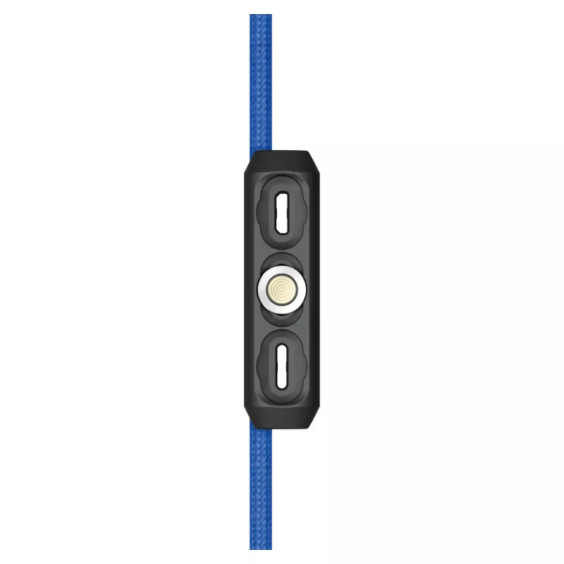 USB-Kabel RealPower MagneticCharge3 1m USB A Blau Schnellladung Datentransfer