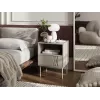 CAMA MEBLE TRESSE 400090 Nachttisch-Set (2 Stück), 44×40×53 cm, Kaschmir matt