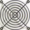 Lüftergitter Ohne hersteller FGR-92B — Metall-Schutzgitter 92 mm für Kühlventilatoren