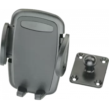 KRAM Fix2car Universalhalterung Schwenkbar 50-95 mm schwarz/sw