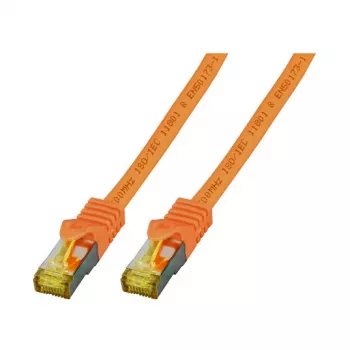 EFB-Elektronik RJ45 Patchkabel Cat.6A S/FTP LSZHCat.7 Rohkabel orange 0,5m Hersteller: EFB Elektronik (MK7001.0,5O)